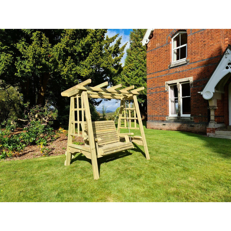 Churnet Valley Pergola Swing 2 Seater SW105 9145341341458