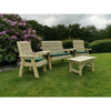 Churnet Valley Ergo Multi Set 4 Seater (1x Coffee Table, 1x 2 Seater Bench, 2x Chairs and 2x A/Tray) ES107 9145341341212