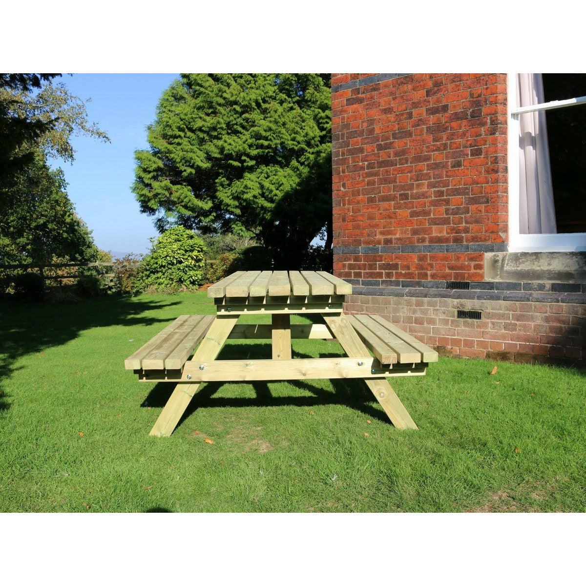 Churnet Valley Deluxe Picnic Table 1800 Length PT104 9145341341137