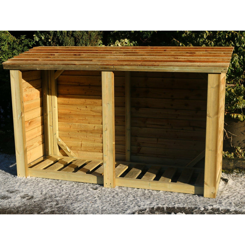 Churnet Valley Logstore 4ft Height x 6ft Width LS4X6 9145341341595