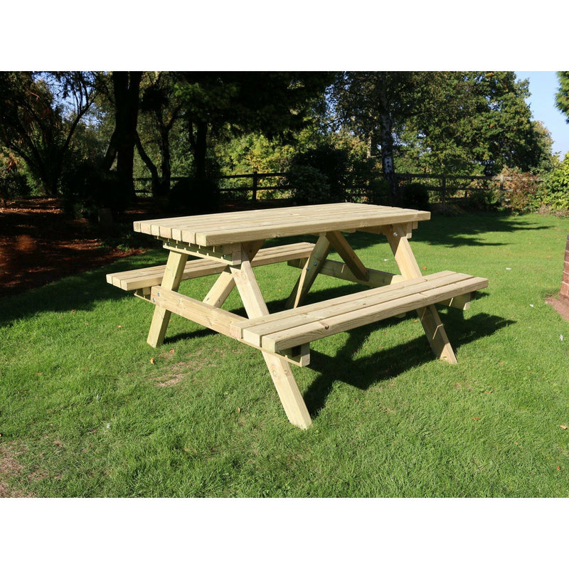 Churnet Valley Deluxe Picnic Table 1500 Length PT103 7435353658951