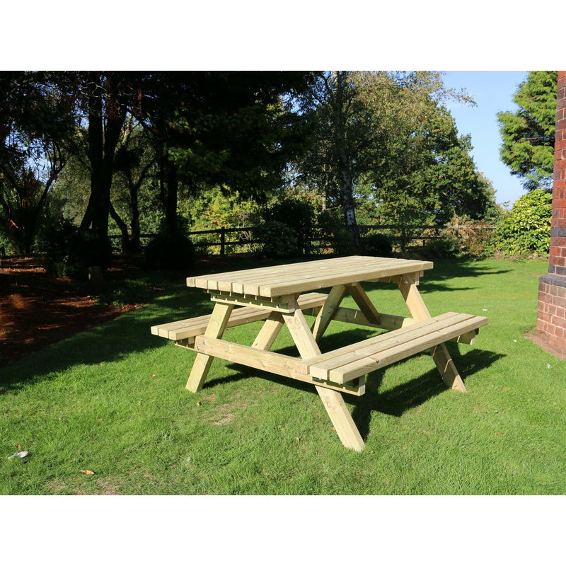 Churnet Valley Deluxe Picnic Table 1800 Length PT104 9145341341137