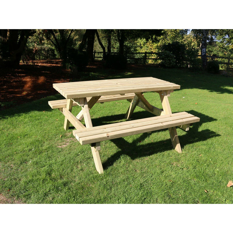 Churnet Valley Deluxe Picnic Table 1500 Length PT103 7435353658951