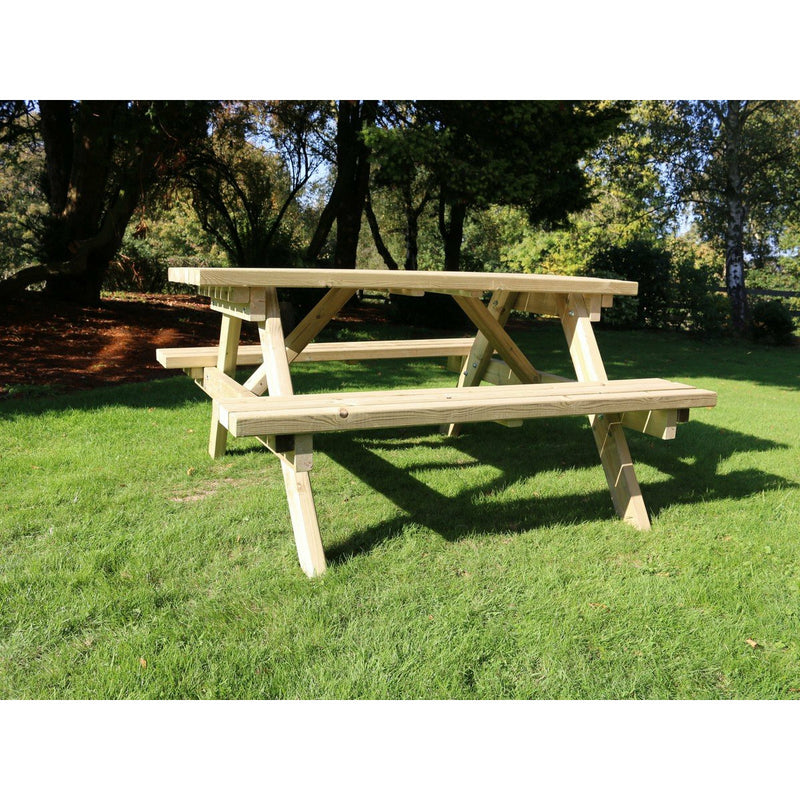 Churnet Valley Deluxe Picnic Table 1500 Length PT103 7435353658951