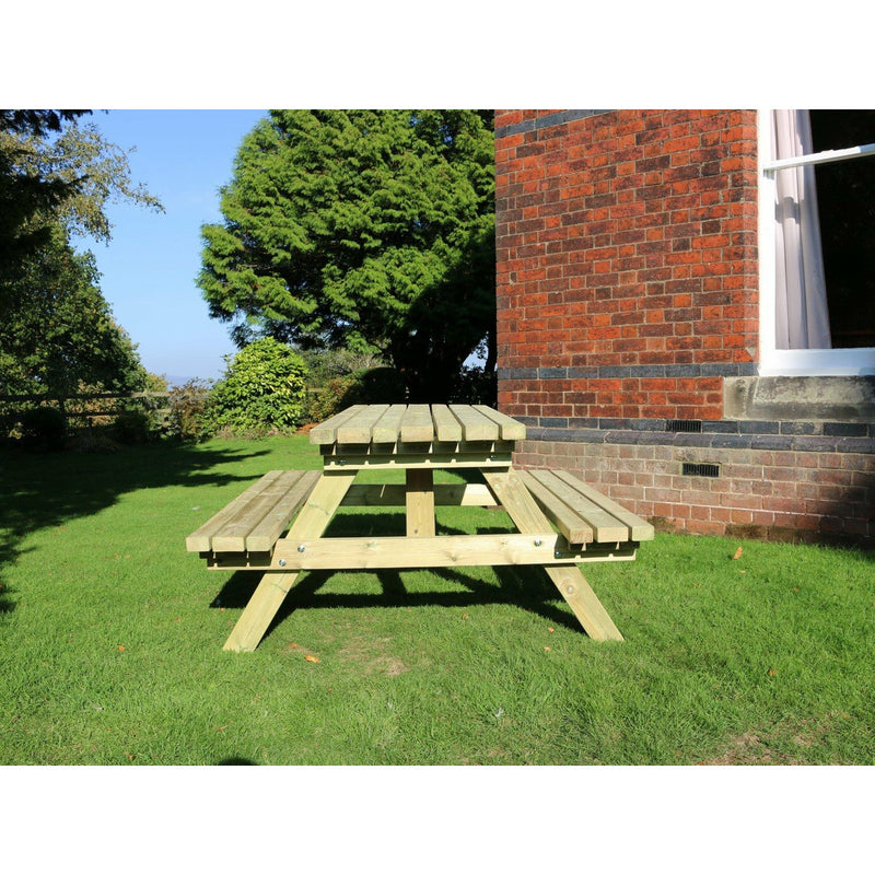 Churnet Valley Deluxe Picnic Table 1500 Length PT103 7435353658951