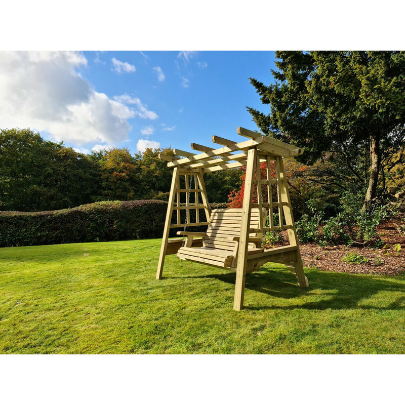 Churnet Valley Pergola Swing 2 Seater SW105 9145341341458