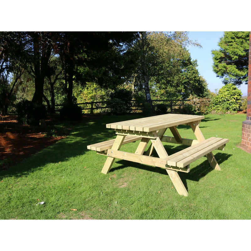 Churnet Valley Deluxe Picnic Table 1500 Length PT103 7435353658951