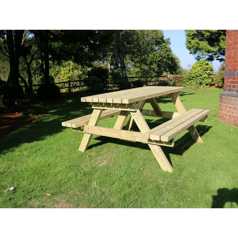 Churnet Valley Deluxe Picnic Table 1500 Length PT103 7435353658951