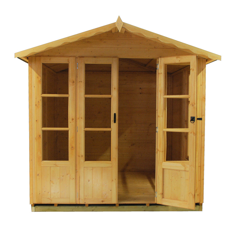 Shire Kensington Summerhouse (7x7) KENS0707DSL-1AA 5060437984415 - Outside Store