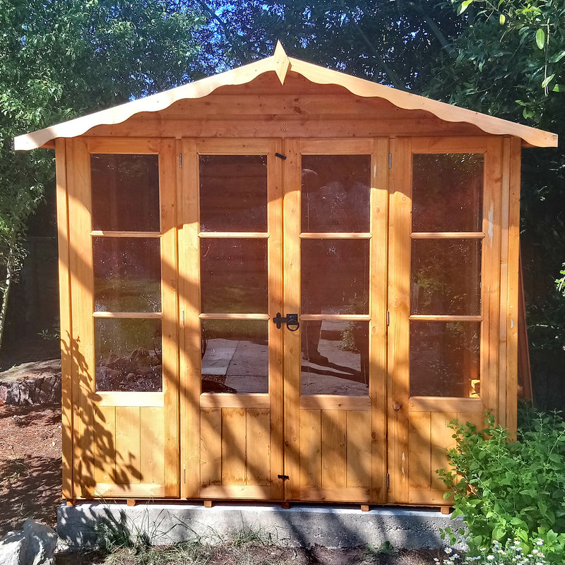 Shire Kensington Summerhouse (7x7) KENS0707DSL-1AA 5060437984415 - Outside Store