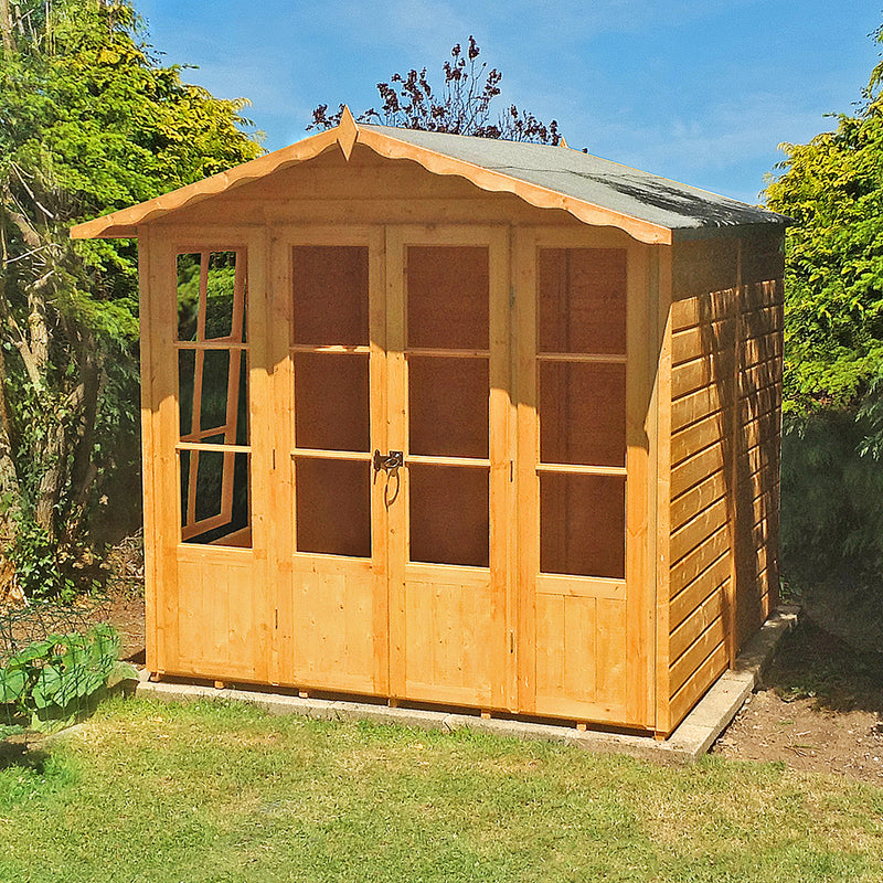 Shire Kensington Summerhouse (7x7) KENS0707DSL-1AA 5060437984415 - Outside Store