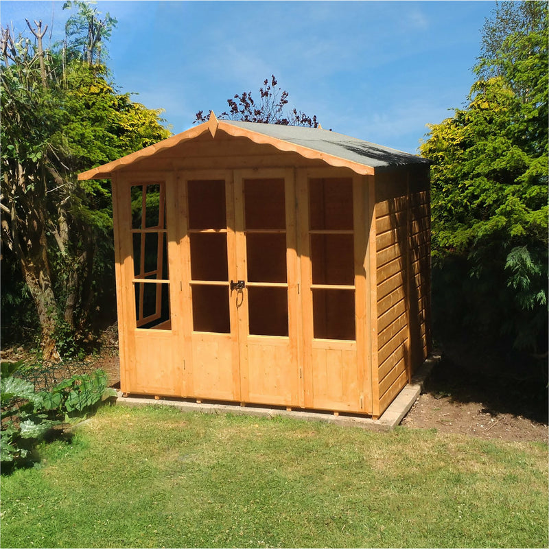 Shire Kensington Summerhouse (7x7) KENS0707DSL-1AA 5060437984415 - Outside Store