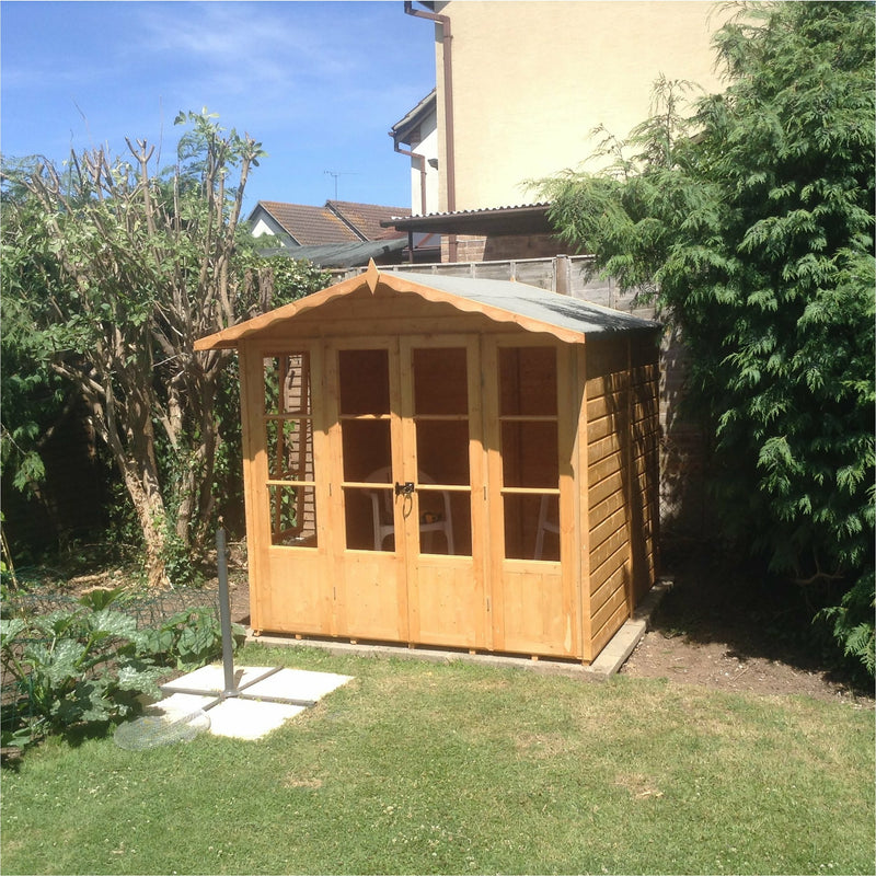 Shire Kensington Summerhouse (7x7) KENS0707DSL-1AA 5060437984415 - Outside Store