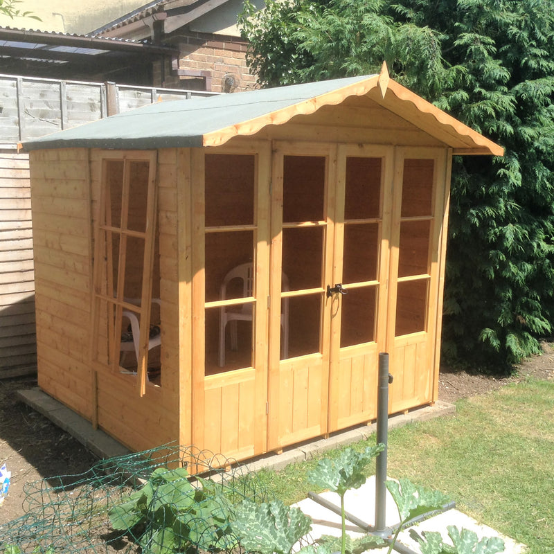 Shire Kensington Summerhouse (7x7) KENS0707DSL-1AA 5060437984415 - Outside Store