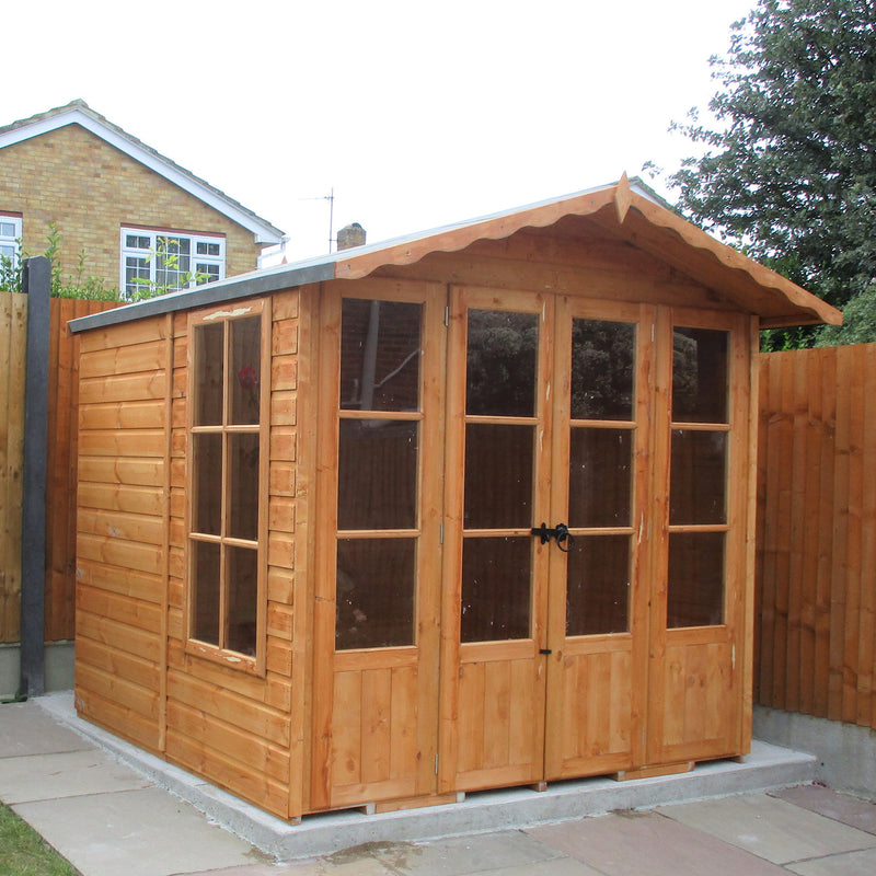 Shire Kensington Summerhouse (7x7) KENS0707DSL-1AA 5060437984415 - Outside Store