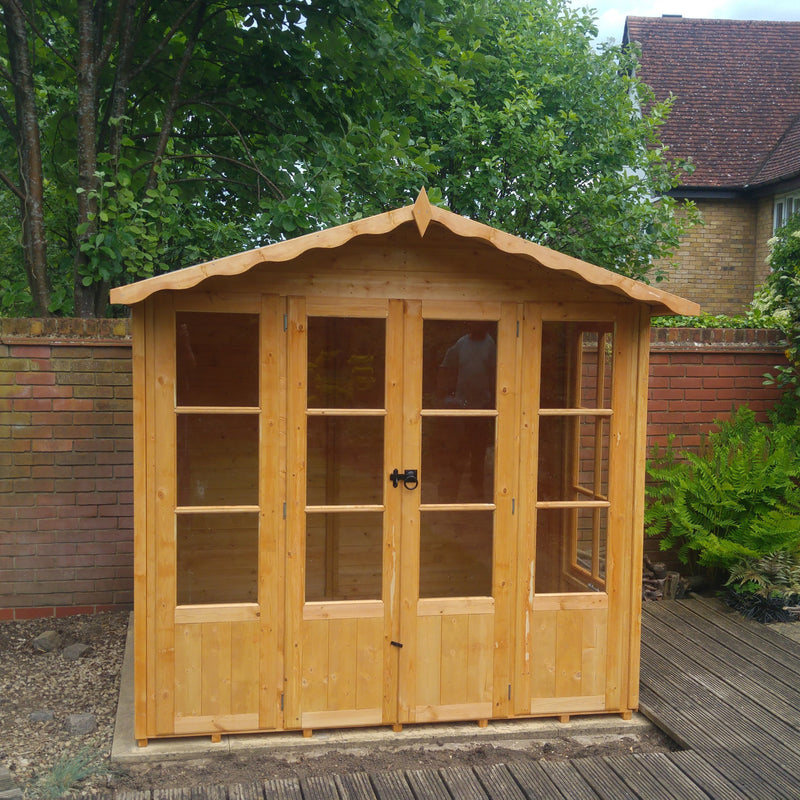 Shire Kensington Summerhouse (7x7) KENS0707DSL-1AA 5060437984415 - Outside Store