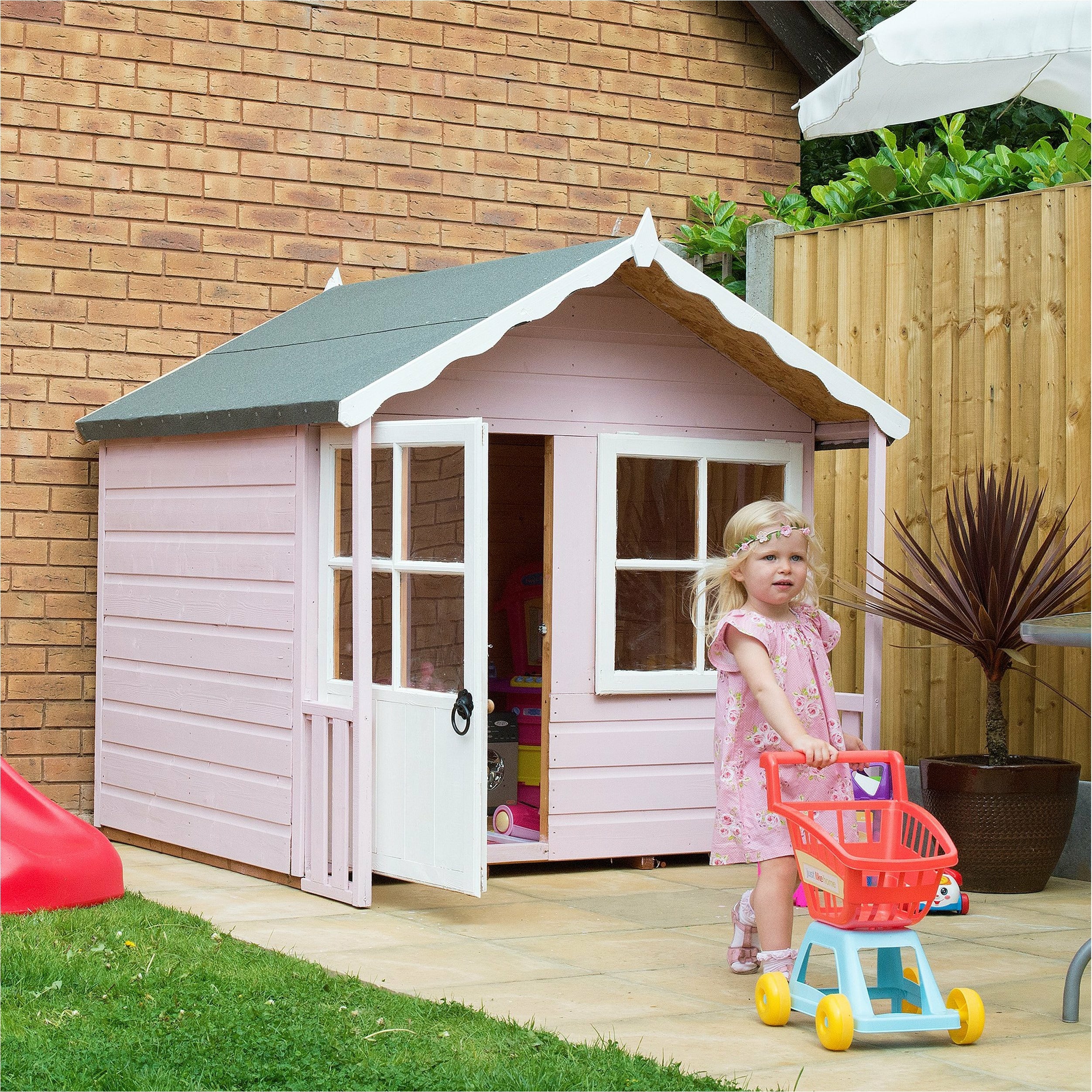 Shire Kitty Playhouse (5x4) KITT0504DSL-1AA 5060437982084 - Outside Store