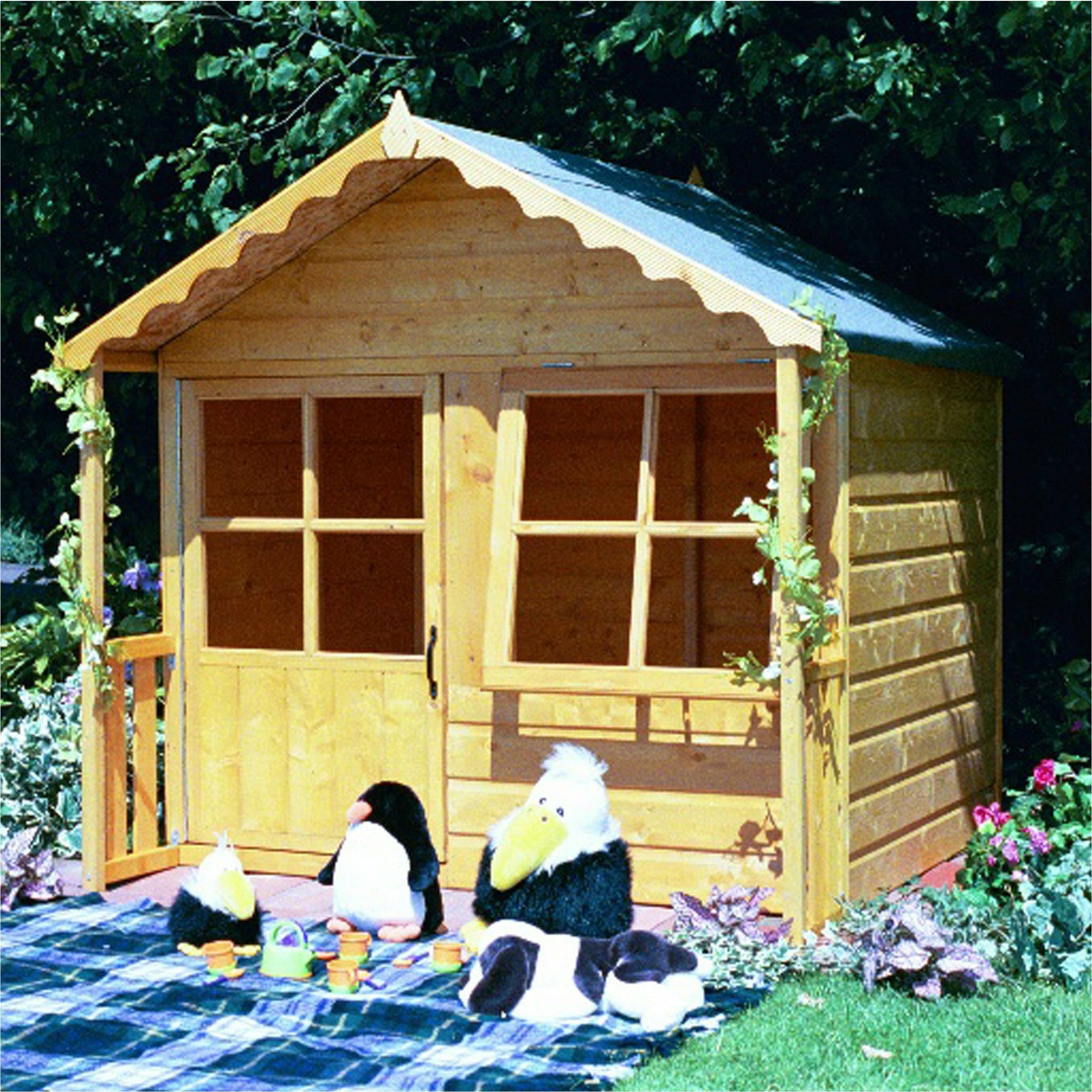 Shire Kitty Playhouse (5x4) KITT0504DSL-1AA 5060437982084 - Outside Store