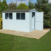 Shire Lewis Premium Shed Range Single Door  (10x6) LEWI1006DSL-1AA 5060211117350 - Outside Store