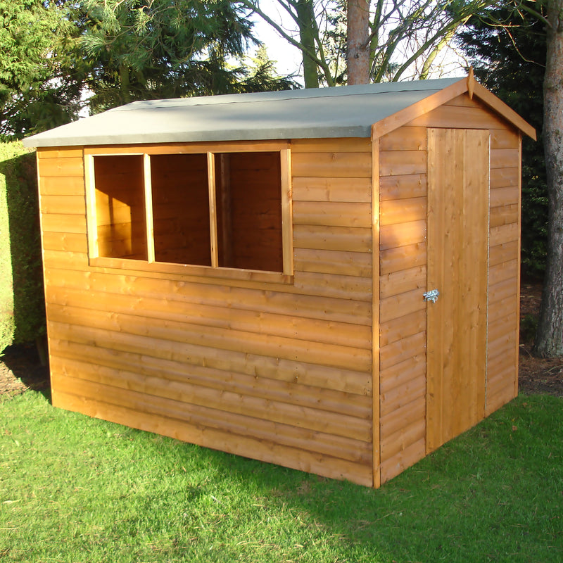 Shire Lewis Premium Shed Range Single Door (8x6) LEWI0806DSL-1AA 5060211117343 - Outside Store