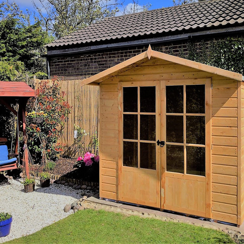 Shire Lumley Summerhouse (7x5) LUML0705DSL-1AA 5397007006377 - Outside Store