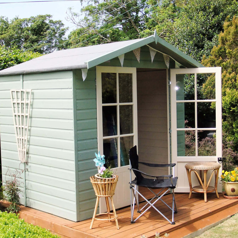 Shire Lumley Summerhouse (7x5) LUML0705DSL-1AA 5397007006377 - Outside Store