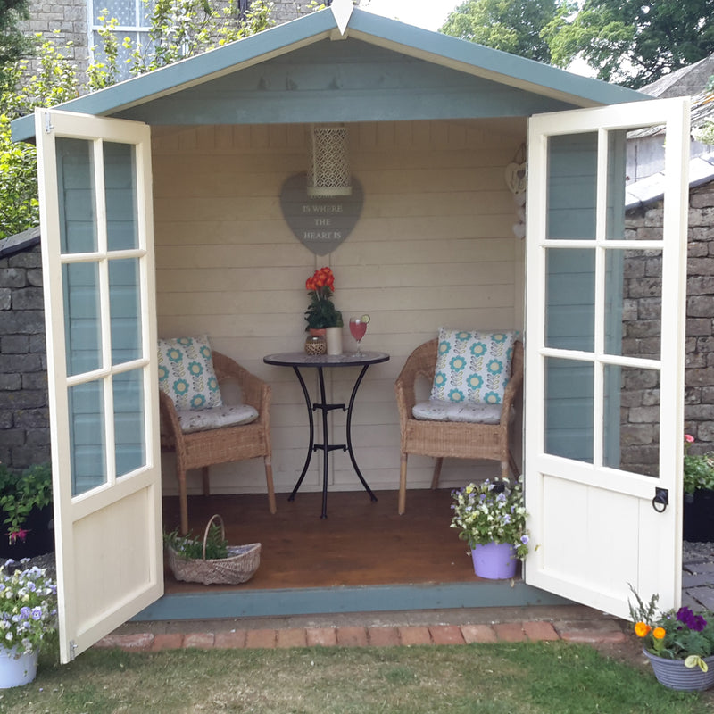 Shire Lumley Summerhouse (7x5) LUML0705DSL-1AA 5397007006377 - Outside Store