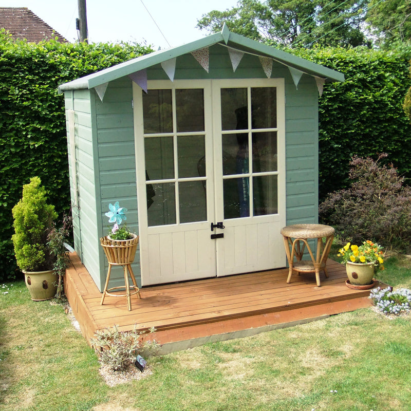 Shire Lumley Summerhouse (7x5) LUML0705DSL-1AA 5397007006377 - Outside Store