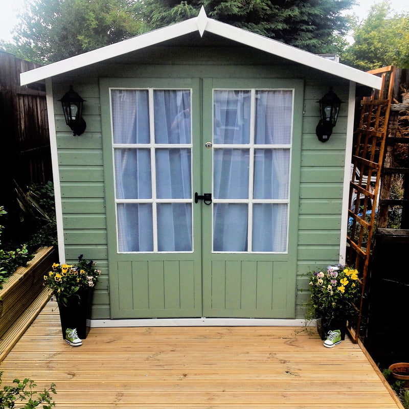 Shire Lumley Summerhouse (7x5) LUML0705DSL-1AA 5397007006377 - Outside Store