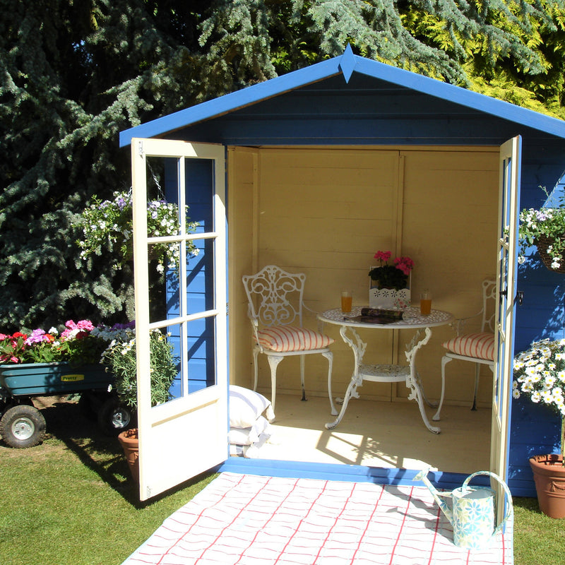 Shire Lumley Summerhouse (7x5) LUML0705DSL-1AA 5397007006377 - Outside Store