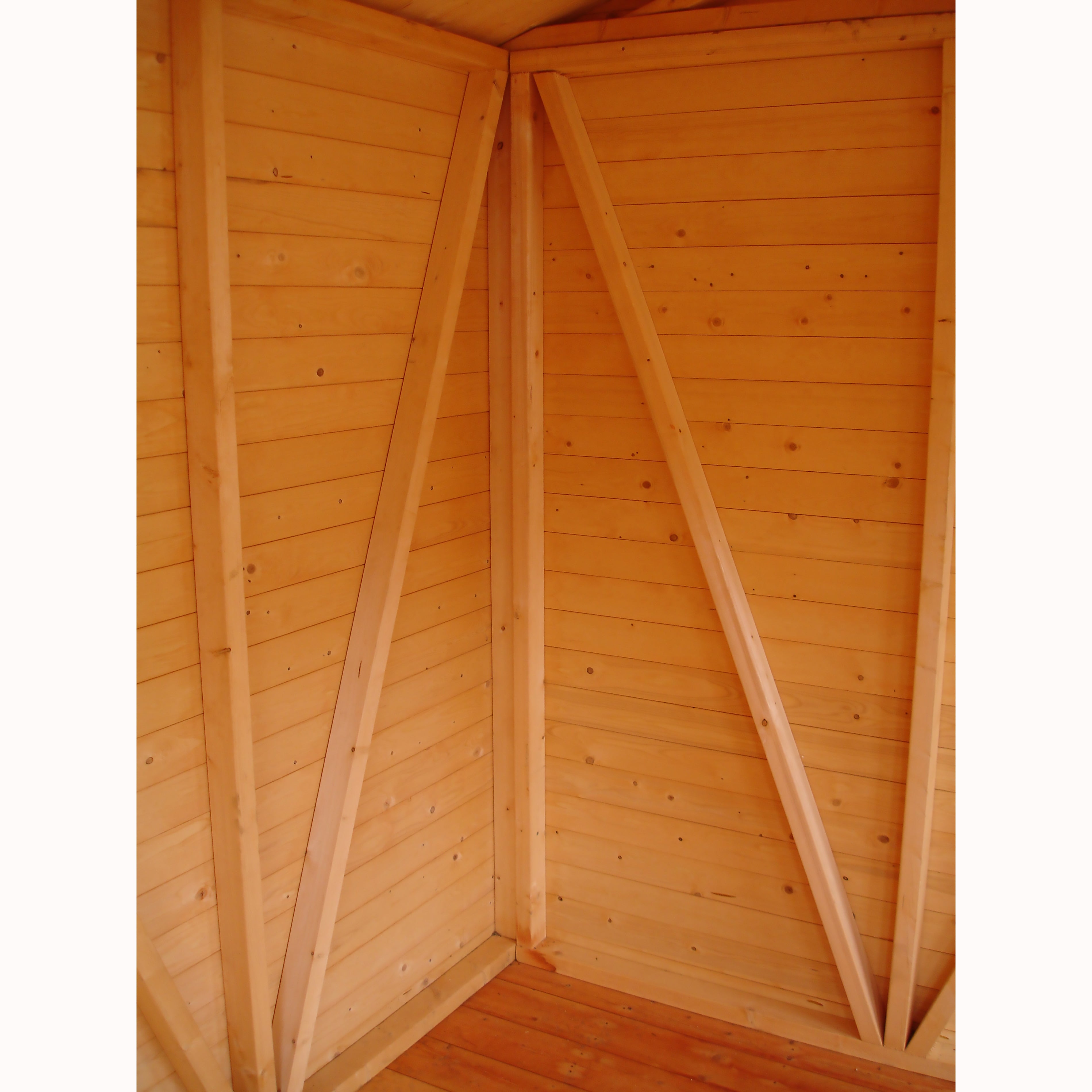 Shire Mammoth Loglap Premium Shed Range Double Door  (12x30) MAMM1230DLL-1AA 5060490133393 - Outside Store