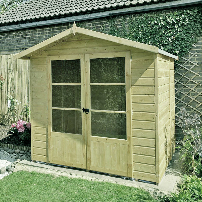 Shire Mumley Pressured Treated Summerhouse (7x5) MUML0705PSL-1AA 5060490133492