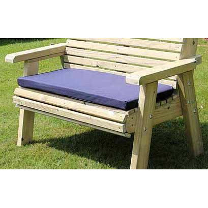 Churnet Valley Waterproof Double Seat Cushion in Navy (Seats 2) N2C