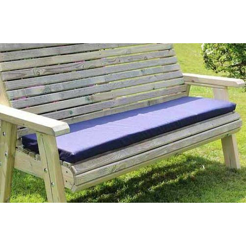 Churnet Valley Waterproof Triple Seat Cushion in Navy (Seats 3) N3C