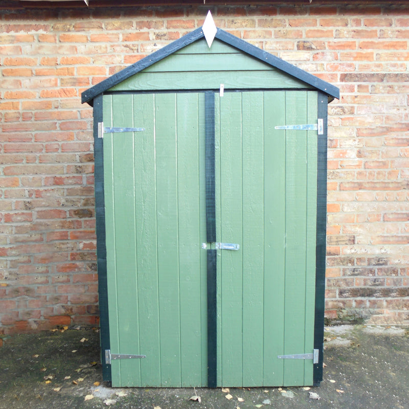 Shire Dip Treated Overlap Shed Double Door (4x3) OVED0403DOL-1AA 5060490130125 - Outside Store