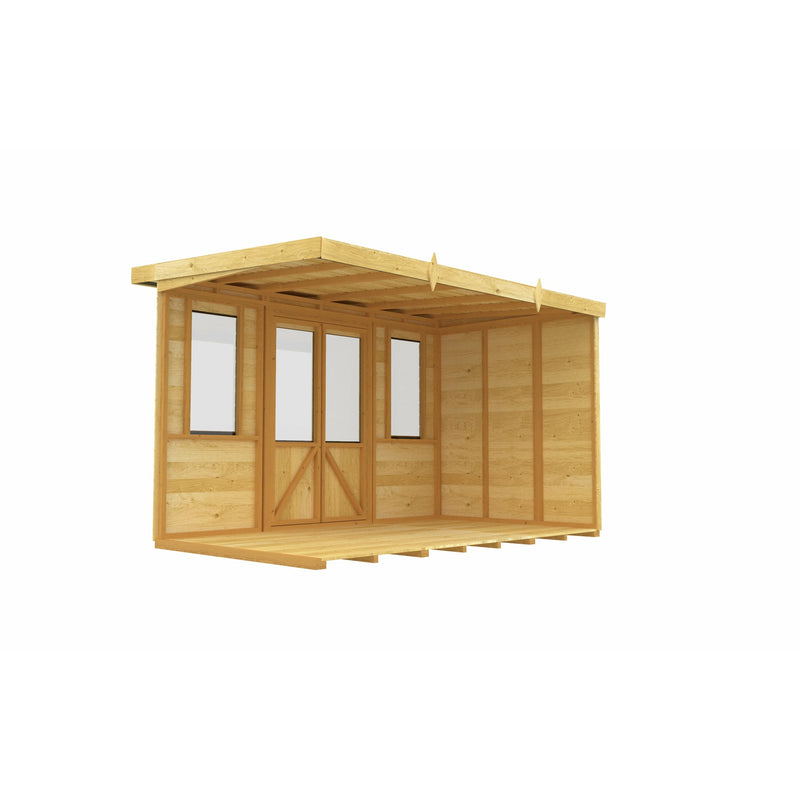 Total Sheds (10x6) Pressure Treated Pent Summerhouse