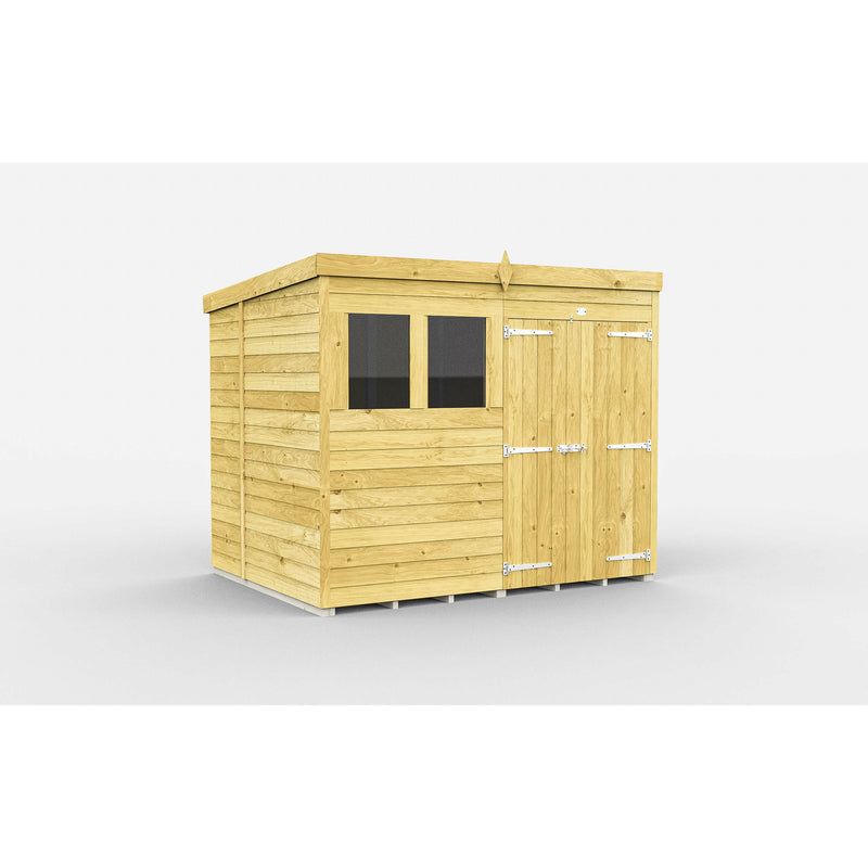 Total Sheds (8x6) Pressure Treated Pent Shed