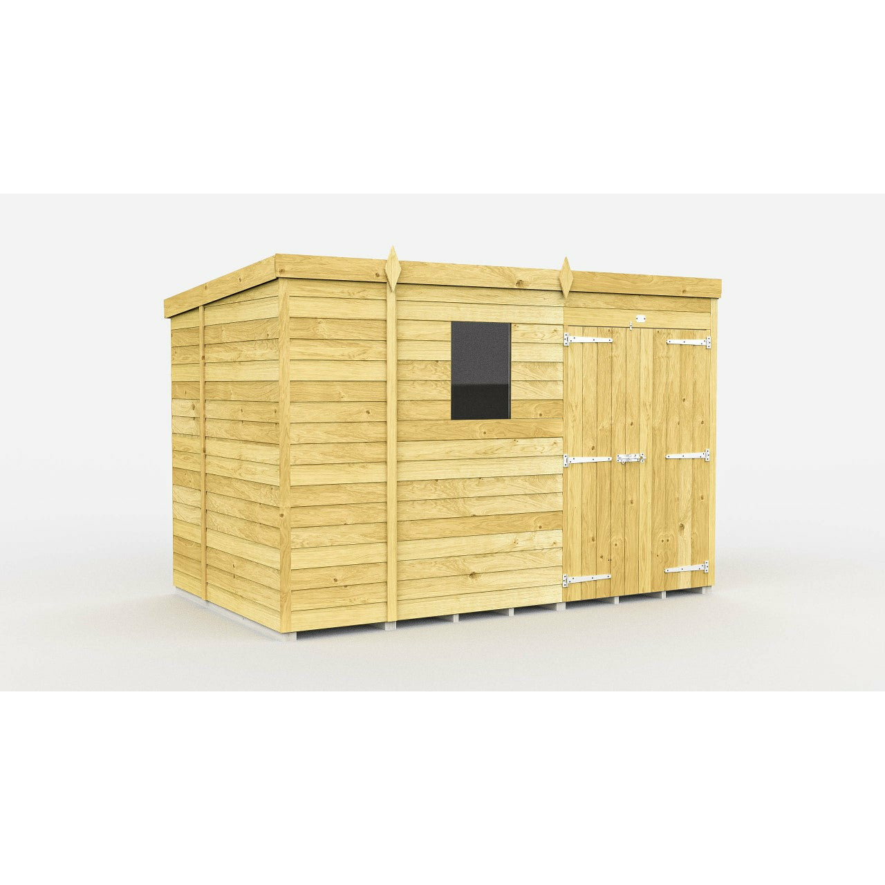 Total Sheds (9x6) Pressure Treated Pent Shed