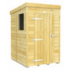 Total Sheds (4x5) Pressure Treated Pent Shed