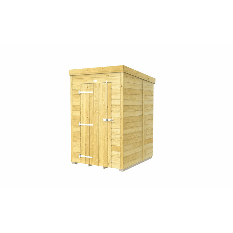 Total Sheds (4x5) Pressure Treated Pent Shed