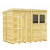 Total Sheds (8x5) Pressure Treated Pent Shed