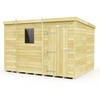 Total Sheds (9x8) Pressure Treated Pent Shed