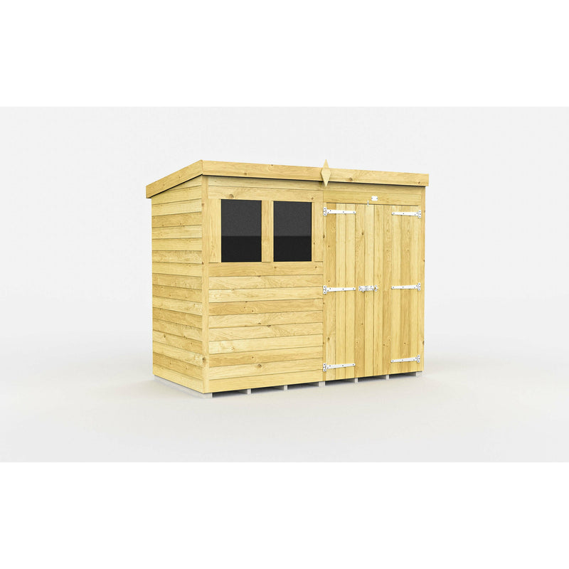 Total Sheds (8x4) Pressure Treated Pent Shed