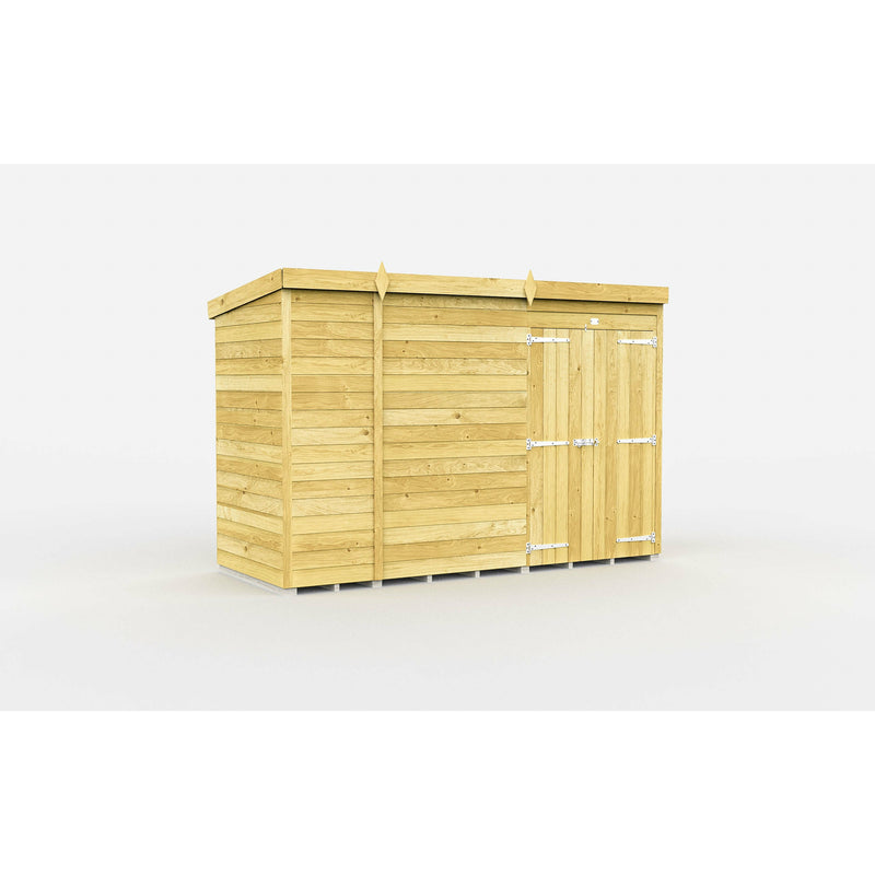 Total Sheds (9x4) Pressure Treated Pent Shed