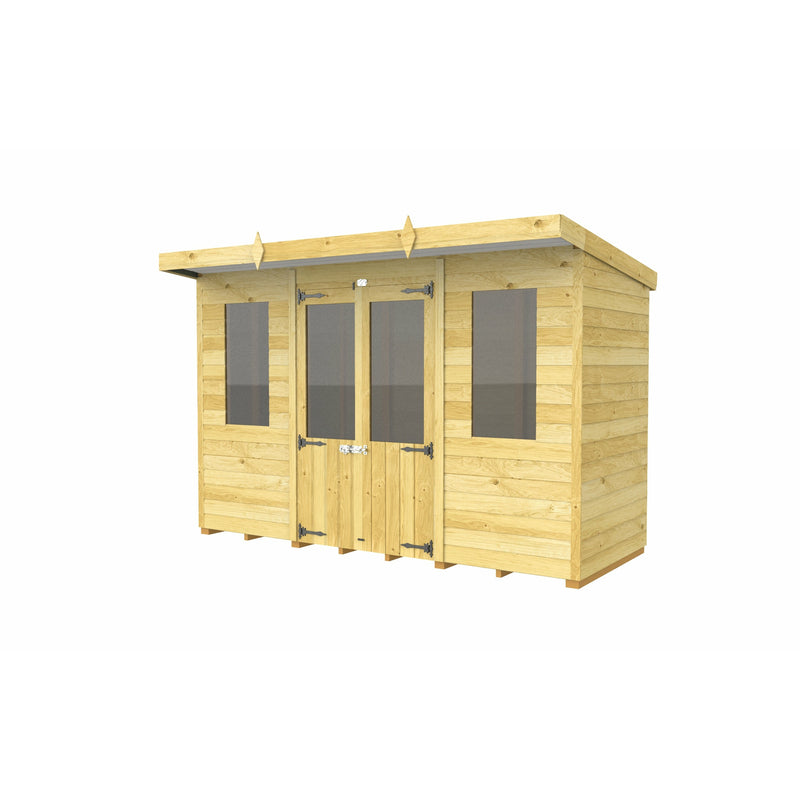 Total Sheds (10x4) Pressure Treated Pent Summerhouse