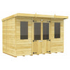 Total Sheds (10x7) Pressure Treated Pent Summerhouse