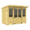 Total Sheds (8x7) Pressure Treated Pent Summerhouse