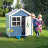 Shire Playhut Playhouse (4x4) PLHT0604DSL-1AA 5060490130286 - Outside Store