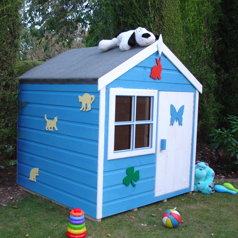 Shire Playhut Playhouse (4x4) PLHT0604DSL-1AA 5060490130286 - Outside Store