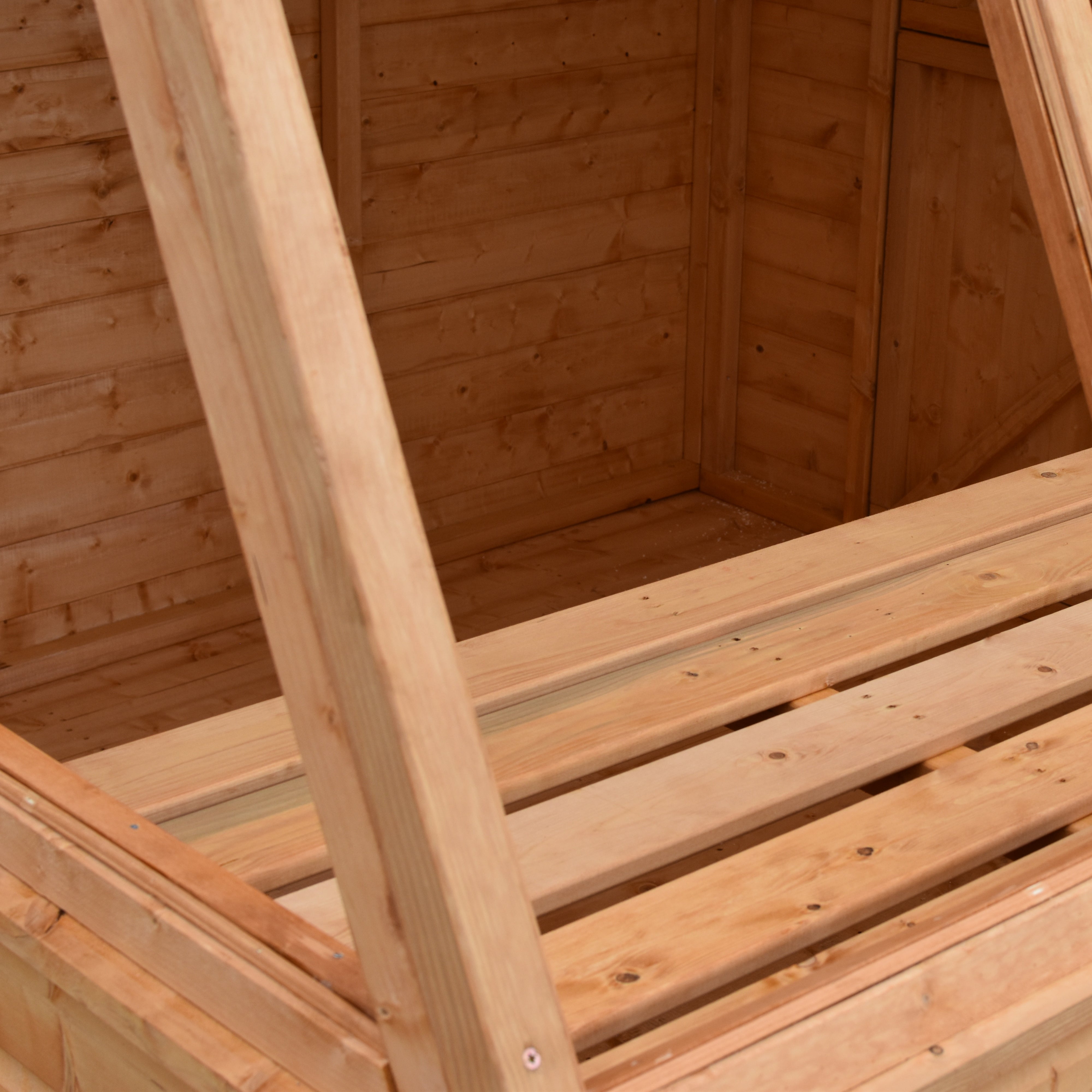 Shire Iceni Potting Shed  Greenhouse (8x8) ICEN0808DSL-1SA 5019804119011